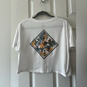 Salty Crew Crop Classic White Tee